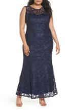 Women's Marina Soutache Fit & Flare Gown