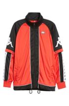 Men's Kappa Big Bay Convertible Jacket, Size - Red