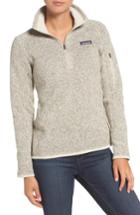 Women's Patagonia Better Sweater Zip Pullover - Beige