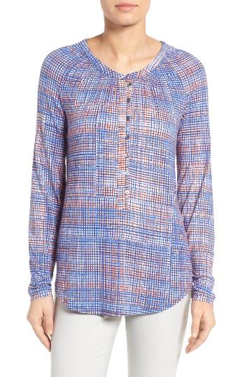 Women's Nic+zoe Checked Out Top