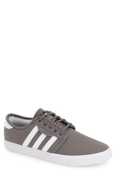 Men's Adidas 'seeley' Skate Sneaker .5 M - Grey