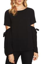 Women's Cece Split Flare Sleeve Blouse - Black