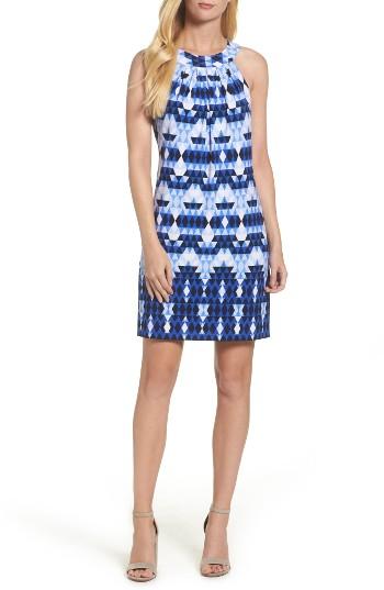 Women's Vince Camuto Halter Shift Dress - Blue