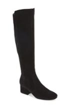 Women's Marc Fisher Ltd Tawnna Knee High Boot .5 M - Black