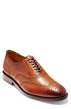 Men's Cole Haan American Classics Kneeland Wingtip .5 D - Brown