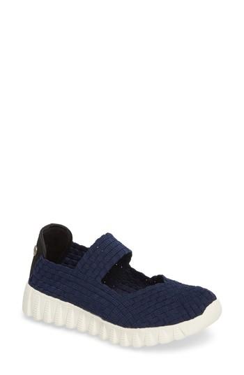 Women's Bernie Mev. Zip Charm Flat Us / 36eu - Blue