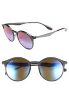 Women's Ray-ban Solid 51mm Round Sunglasses -