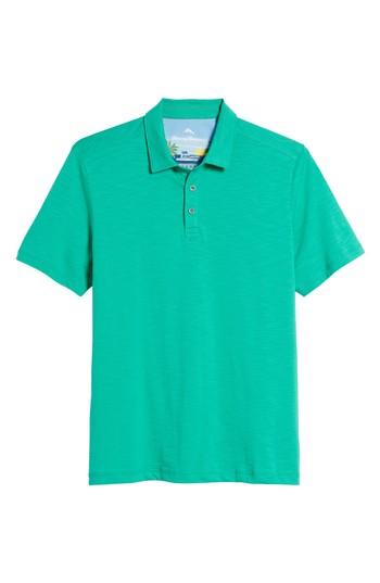 Men's Tommy Bahama Portside Palms Polo Shirt - Green