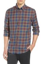 Men's Ben Sherman Heritage Check Slim Fit Sport Shirt - Blue