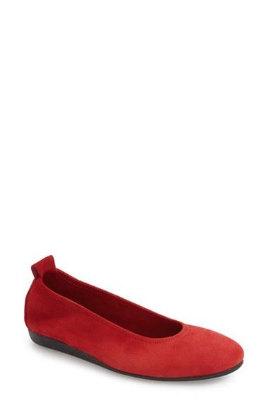 Women's Arche 'laius' Flat Us / 36eu - Red
