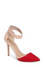 Women's Charles By Charles David D'orsay Pump M - Red