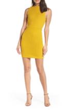 Women's Bb Dakota Sleeveless Jacquard Sheath Dress - Yellow