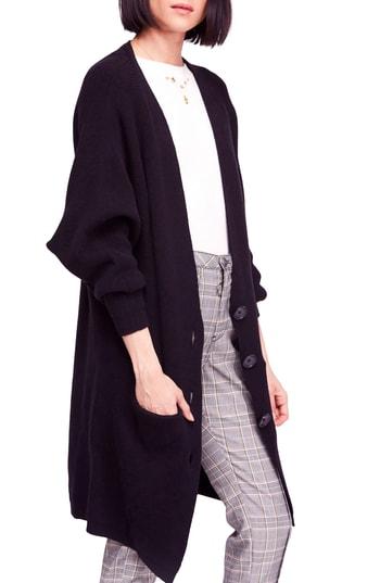 Women's Free People Irreplaceable Cardigan - Black