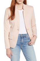 Women's Gibson Notch Collar Cotton Blend Blazer - Pink