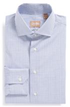 Men's Gitman Tailored Fit Gingham Dress Shirt - 33 - Blue