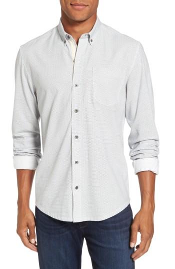 Men's W.r.k Reworked Snow Crystal Sport Shirt - White