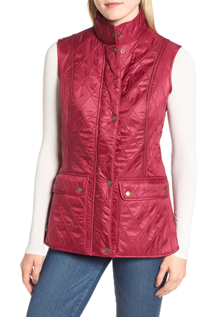 Women's Barbour Wray Vest Us / 10 Uk - Orange