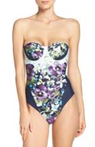 Women's Ted Baker London Enchantment Underwire One-piece Swimsuit