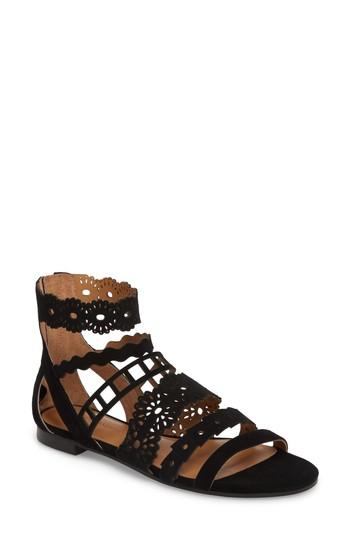 Women's Rebecca Minkoff Lina Sandal M - Black