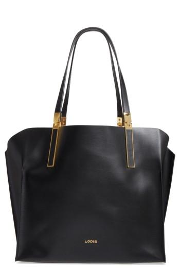 Lodis Blair Collection - Anita Leather Tote - Black