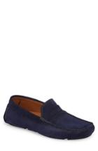 Men's Aquatalia Brandon Weatherproof Driving Loafer M - Blue