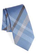 Men's Calibrate Veil Plaid Silk Tie
