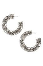 Women's Dannijo Hawk Hoop Earrings