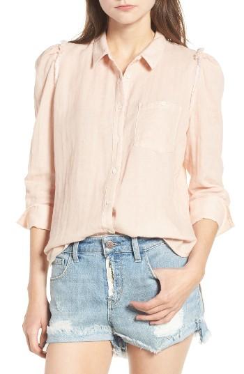 Women's Treasure & Bond Classic Swiss Dot Shirt