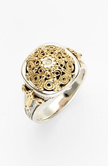 Women's Konstantino 'classics' Two-tone Diamond Ring