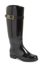 Women's Dav 'bristol' Weatherproof Knee High Rain Boot M - Black
