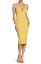 Women's Dress The Population Lyla Crepe Sheath Dress - Yellow