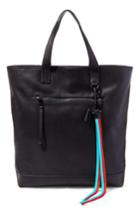 Men's Gq X Steve Madden Leather Tote Bag - Black