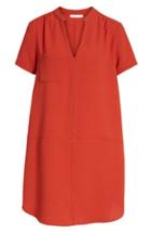 Women's Lush Hailey Crepe Dress - Brown