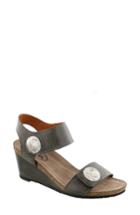 Women's Taos 'carousel 2' Wedge Sandal Eu - Grey