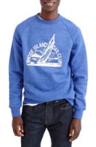 Men's J.crew Rhode Island Sail Club Sweatshirt, Size - Blue