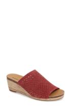 Women's Lucky Brand Jemya Perforated Open Toe Mule M - Pink