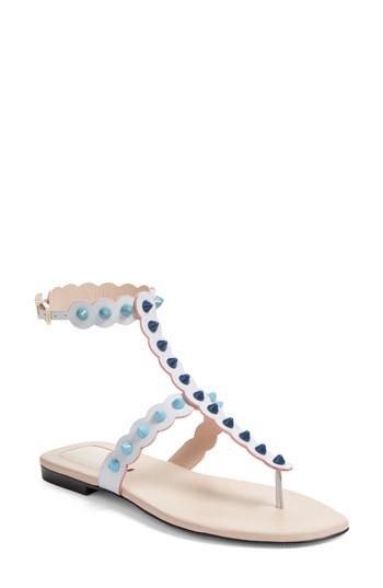Women's Fendi Studded Gladiator Sandal Us / 37.5eu - White