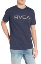 Men's Rvca Big Rvca Graphic T-shirt, Size - Blue