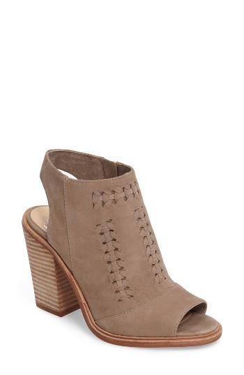 Women's Vince Camuto Katri Woven Bootie .5 M - Beige