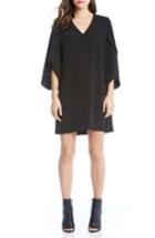 Women's Karen Kane Split Sleeve Shift Dress - Black