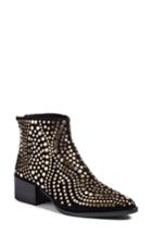 Women's Vince Camuto Edenny Studded Pointy Toe Bootie M - Black