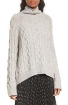 Women's Vince Cable Knit Turtleneck Sweater