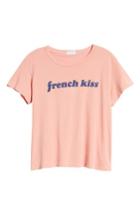 Women's Mother 'the Boxy Goodie Goodie' Cotton Graphic Tee - Pink