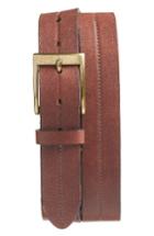 Men's Bosca The Old Towne Leather Belt - Dark Brown