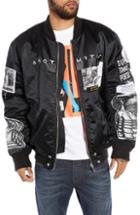 Men's Diesel J-tamie Reversible Bomber Jacket - Black