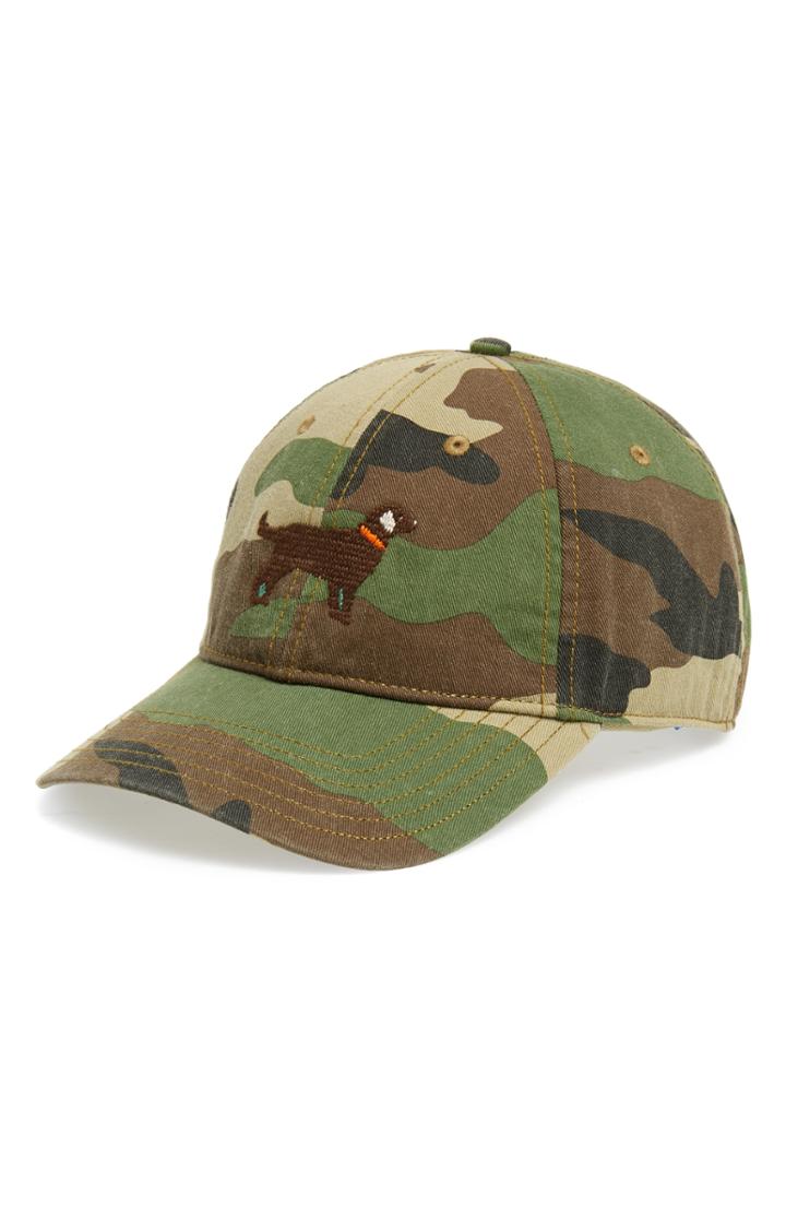 Men's Harding-lane Chocolate Lab Baseball Cap - Green