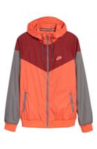 Men's Nike 'windrunner' Colorblock Jacket - Orange