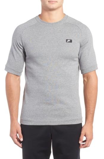 Men's Nike Sportswear Modern Crew T-shirt, Size - Grey