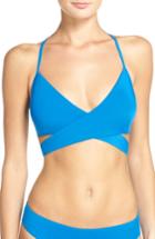 Women's Laundry By Shelli Segal Beaded Bikini Top - Blue