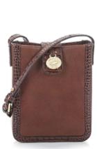 Brahmin Marley Leather Crossbody Bag - Brown